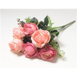 Искусственные цветы, Ветка в букете бутон розы (1010237)