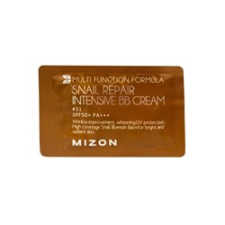 MIZON Snail Repair Intensive BB Cream SPF50+ РА+++ #31 [POUCH] ББ-крем с экстрактом муцина улитки 1мл