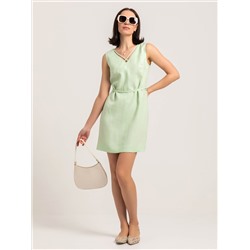 Платье PRIZ 241029-4973 бледно зелёный