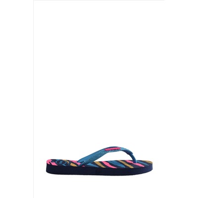 Havaianas Kids Slim Blue Glitter Trendy Sandals