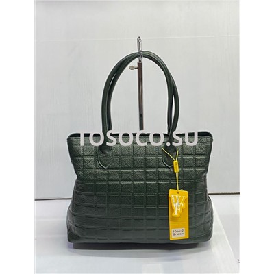 1064-2 green сумка Wifeore натуральная кожа 27х24х9