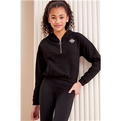 Lipsy Half Zip Hoodie (5-16yrs)