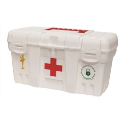 Аптечка пластиковая Blocker First Aid, 26,5 x 15,5 x 14 см