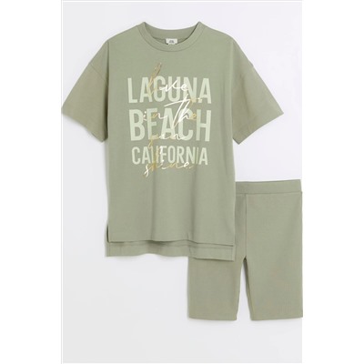 River Island Girls Laguna T-Shirt Set