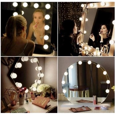 Подсветка для зеркала для макияжа 10шт 07.04