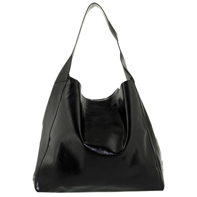 Сумка кожаная большая на плечо модель сумка в сумке Polina & Eiterou W 5930j