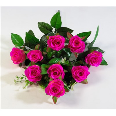 Букет роз "Дымка" 9 цветков