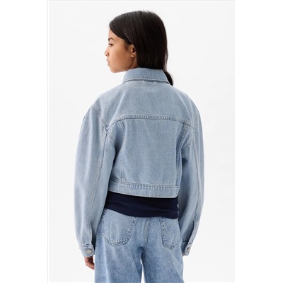 Gap Cropped Icon Denim Jacket (4-12yrs)