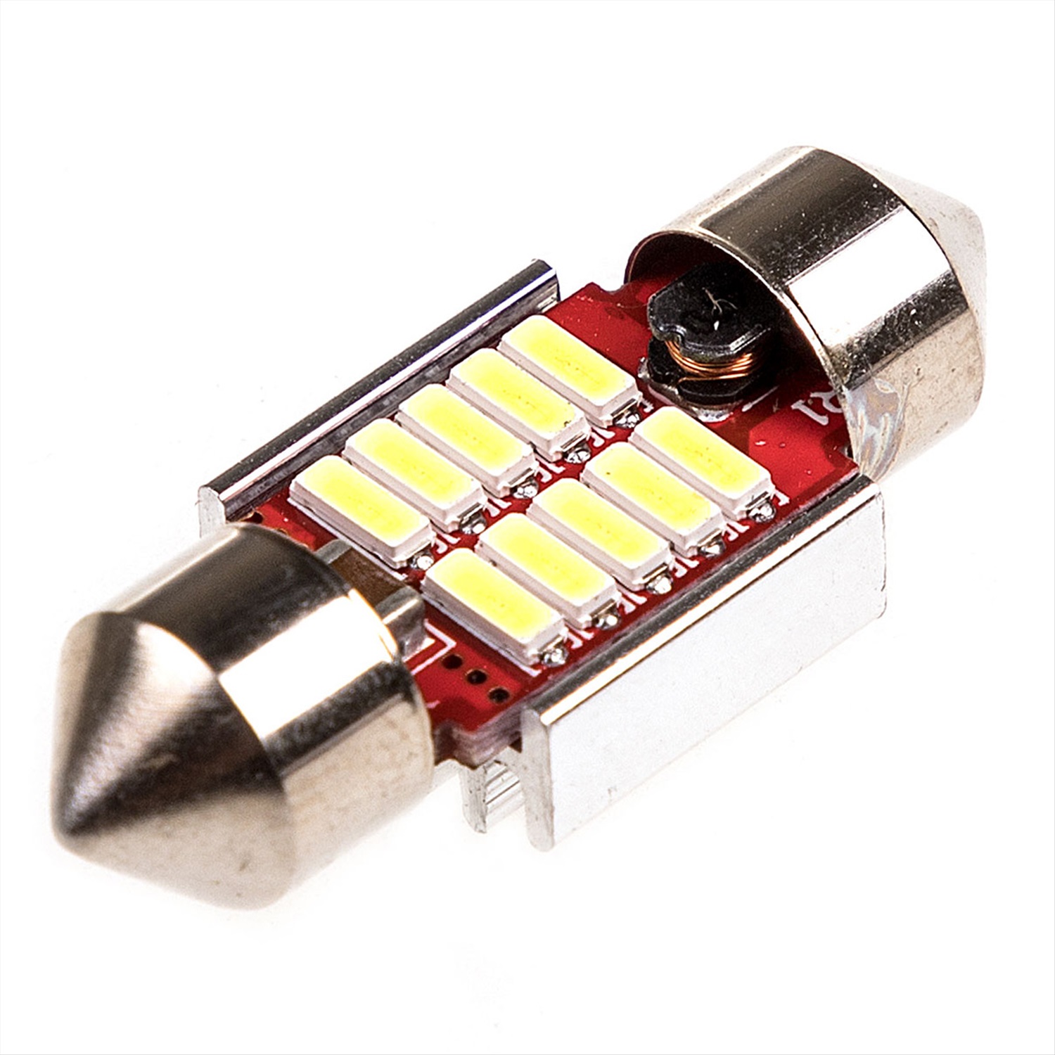 Автолампа диод T11(C5W) 12V 10 SMD диодов 1-конт 31мм CAN bus Белая SKYWAY  Салон, номер min 20 купить, отзывы, фото, доставка - СПКубани | Совместные