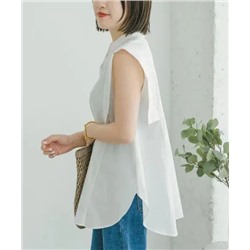 Интересные удлиненные женские блузки без рукавов японского бренда  Urba*n Researc*h, оригинал