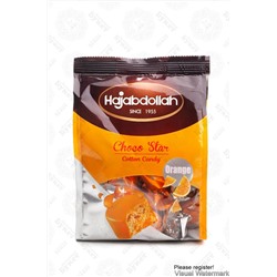 Конфеты из пишмание "Hajabdollah" ChocoStar апельсин во фруктовой глазури 180 гр 1/8 (пакет)