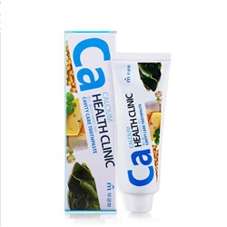 Зубная паста «Mukunghwa» / «Calcium Health Clinic» с кальцием для профилактики кариеса (коробка) 100 г / 40