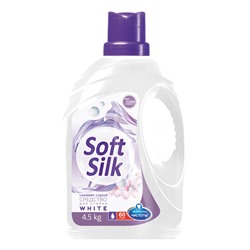 SOFT SILK Средство для стирки белого белья White 4,5кг