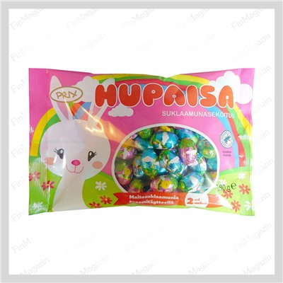 Ассорти вкусных шоколадных яиц HUPAISA Prix fun 280 гр