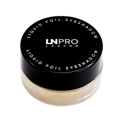 Кремовые тени LN Professional - Liquid Foil Eyeshadow - 101 сияющий беж, 2.5 г