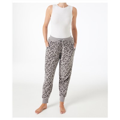 Flauschige Pyjamahose Janina, elastischer Bund