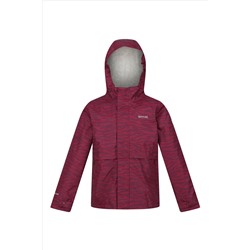 Regatta Kids Purple Bambee Waterproof Jacket