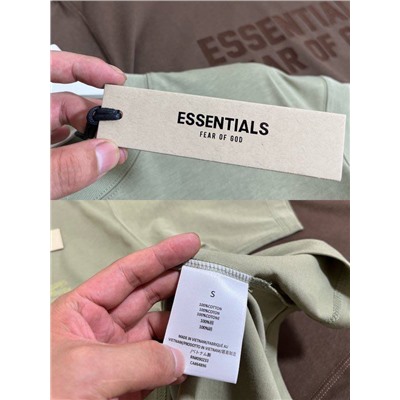 Унисекс футболка Essential*s Fear Of God 💗  Реплика 1:1