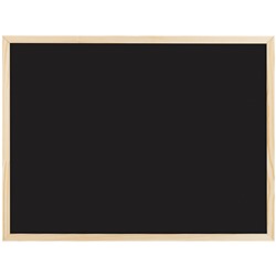 Доска магнитно-меловая OfficeSpace, 45*60см, деревянная рамка, черная