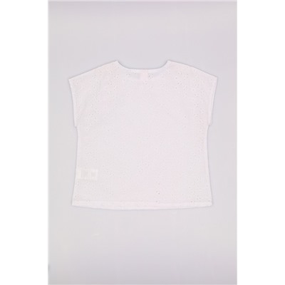 CSBG 90254-20-414 Комплект для девочки (футболка, шорты),белый