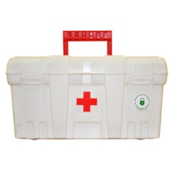 Аптечка пластиковая Blocker First Aid, 38 x 21 x 19,5 см