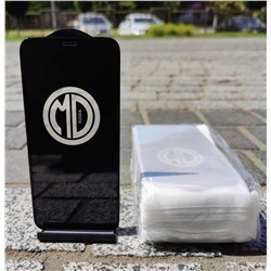 Защитное стекло утолщенное MD iPhone 6/6S (черный)