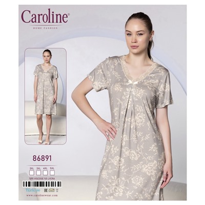 Caroline 86891 ночная рубашка 2XL, 3XL, 4XL, 5XL