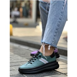 Туфли зеленые в пути