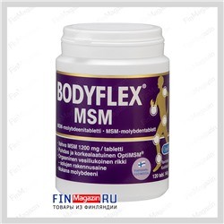 Витамины Bodyflex MSM+молибден для суставов Hankintatukku 120 табл