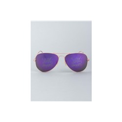 Солнцезащитные очки 8817 золотистые фиолетовые
