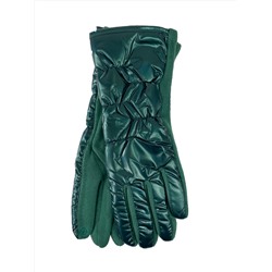 Элегантные демисезонные перчатки, цвет зеленый
