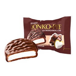 Десерт Донко-Пай (DONKO-PIE) с маршмеллоу и шоколадным вкусом, Донко КФ, коробка, коробка, 1,5 кг.