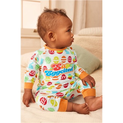 Little Bird by Jools Oliver Baby Super Eggcited Easter Rompersuit