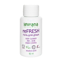 Гель для душа "ReFresh", мини Levrana, 50 мл