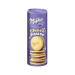 Милка ПЕЧЕНЬЕ "Choco Creme" (Choco Pause Cookies) 260 гр.