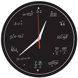 Часы Забавная Математика Стеклянные  /  Артикул: 97846 / 
OCTATOK НА СКЛАДЕ: 
1 - 1 шт.