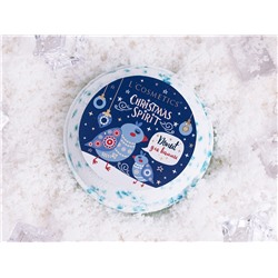 LC  Donut для ванны - Красные кристаллы  Christmas spirit L'Cosmetics 160 г