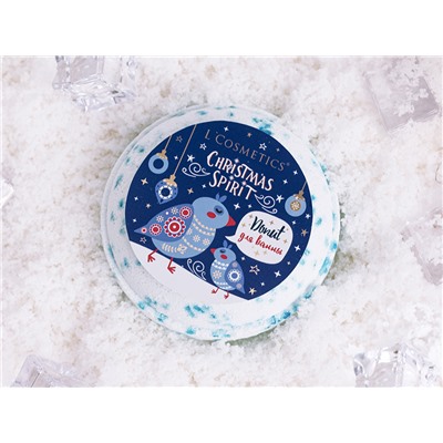 LC  Donut для ванны - Красные кристаллы  Christmas spirit L'Cosmetics 160 г