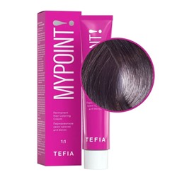 TEFIA Mypoint Пепельный корректор для волос / Permanent Hair Coloring Cream, 60 мл