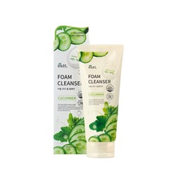 EKEL Foam Cleanser Cucumber Пенка для умывания с экстрактом огурца 180 мл