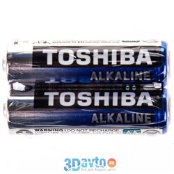 Батарейка AA TOSHIBA LR06/2SH комплект 2шт