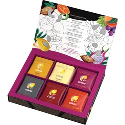 Чай CURTIS "Dessert Tea Collection" ассорти 6 вкусов, НАБОР 30 пакетиков, 100933