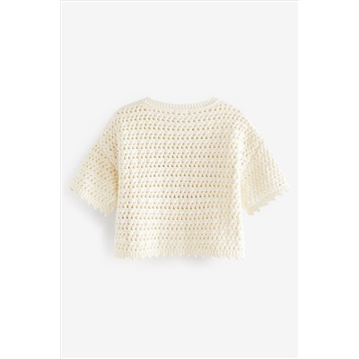 Crochet Knit Top (3-16yrs)