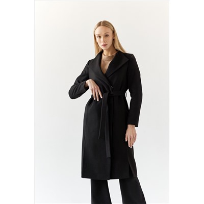 Пальто женское демисезонное 26117 (черный)