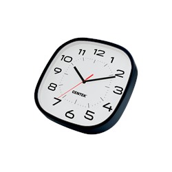 Часы настенные Centek СТ-7106 <White> (белый) 30 см диам., шаговый ход, кварцевый механизм
