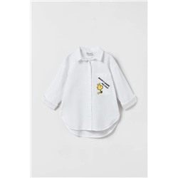 Детская рубашка с вышивкой Snoopy 1-ÜG-061