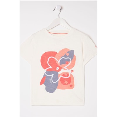 FatFace Abstract Floral T-Shirt