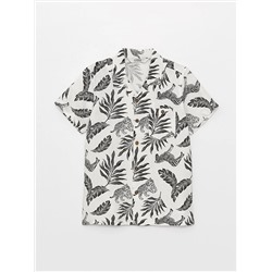 Рубашка с короткими рукавами и рисунком LC Waikiki для мальчика