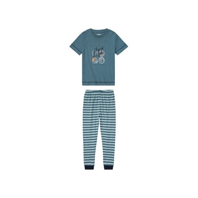 lupilu® Kleinkinder Jungen Pyjama aus reiner Baumwolle