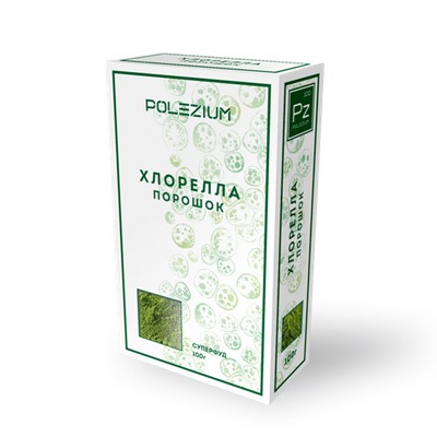 POLEZIUM "Хлорелла органик, ПОРОШОК", 100г